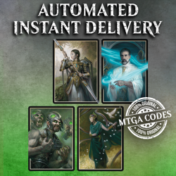 MTGA MTG Arena Code Card Artist Series: Volkan Baga Secret Lair Sleeves -INSTANT - Image 1