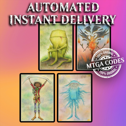 MTGA MTG Arena Code Card Imaginary Friends Secret Lair Sleeves - INSTANT - Image 1