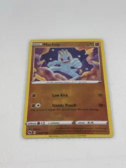 Pokemon TCG Holo Card Machop 024/073 2020 - Image 1