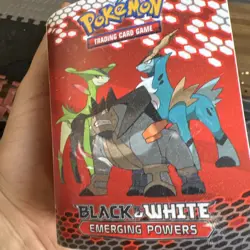 Pokemon TCG Black and White: Emerging Powers Mini Binder - 60 Card Slots Full - Image 1