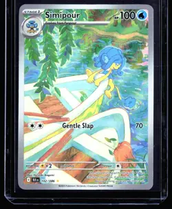 2025 Scarlet & Violet - Black Bolt Simipour #102 Illustration Rare Pokemon Card - Image 1