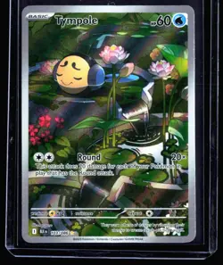 2025 Scarlet & Violet - Black Bolt Tympole #103 Illustration Rare Pokemon Card - Image 1