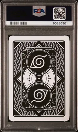 PSA 10 - Sasuke Jack of Clubs (Naruto Shippuden) Poker Playing Card - Image 2