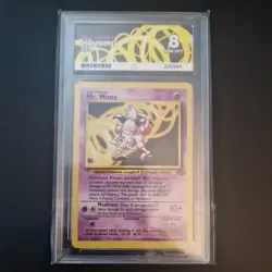 Pokemon TCG Mr Mime Jungle Card 22/64 Regular Rare - Image 1