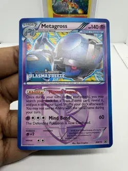 Metagross BW75 Plasma Freeze Black Star Promo Stamped Holo Pokemon Card NM - Image 1