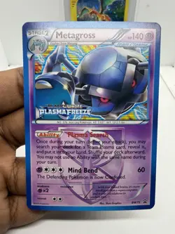 Metagross BW75 Plasma Freeze Black Star Promo Stamped Holo Pokemon Card NM - Image 2