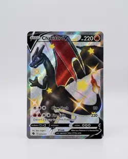 Pokemon Charizard V Secret Rare Full Art Champions Path Holo 79/73 220HP Card - Image 1
