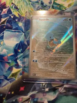 Pokemon Squirtle 170/165 Scarlet & Violet 151 Illustration Rare Holo Card - Image 5