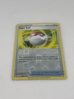 Pokemon TCG Holo Card Trainer Poke Ball 059/073 2020 - Image 1