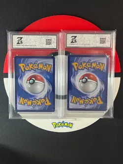 Pokemon CHN 2pcs Chinese cards Glaceon CS4AC-034 CBB2C-02 Vaporeon GradeP10 - Image 2