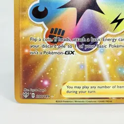 Turbo Patch 200/189 Darkness Ablaze NM Full Art Gold Secret Rare Pokemon Card - Image 5