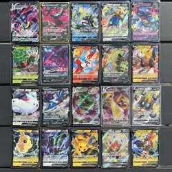 Pokemon TCG Card Lot 20 Sword & Shield Era Holo Rare - V VMAX EX Bundle - Image 1