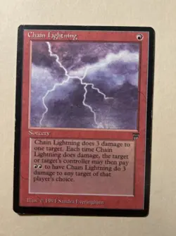 Chain Lightning - Legends (LEG) - MTG - NM Unplayed - Image 1