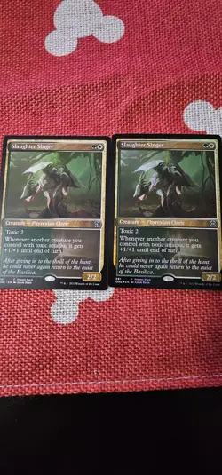Slaughter Singer Promo Pack: Phyrexia: All Will Be One Foil and Regular - Image 1