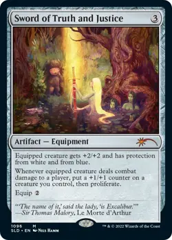 Sword of Truth and Justice Secret Lair Drop Foil - Image 1