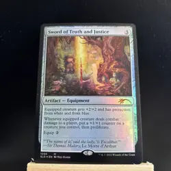 Sword of Truth and Justice Secret Lair Drop Foil - Image 3