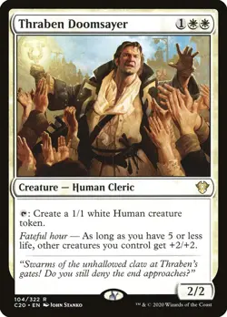 MTG Thraben Doomsayer ** Commander 2020 ** English - Image 1