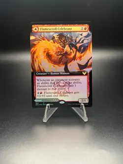 Flamescroll Celebrant Extended Art - Strixhaven: School of Mages (STX) MTG Foil - Image 1