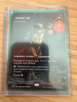 Donnie's Bo - Shadowspear (Borderless) Teenage Mutant Ninja Turtles NM Regular - Image 1