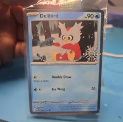 Delibird 46/193 (Holiday Calendar) Stamped Sealed | Pokemon Paldea Evolved - Image 1