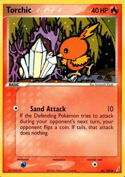 POKEMON TCG - TORCHIC - NON HOLO - EX CRYSTAL GUARDIANS - 66/100 - Image 5