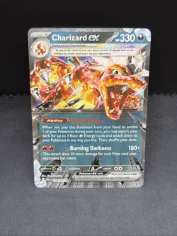 Charizard EX # 054/091 | Pokemon TCG - 2024 Paldean Fates | NM-LP+ (b) - Image 1
