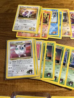 Pokemon Gym Heroes Series Lot- Misty’s Psyduck (37 Cards) - Image 2