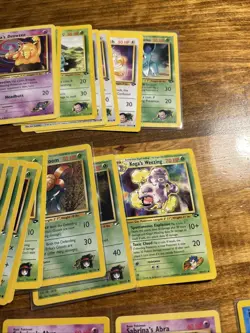 Pokemon Gym Heroes Series Lot- Misty’s Psyduck (37 Cards) - Image 4