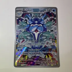 Pokemon Palafin Illustration Rare 200/197 SV03 Holo 150 HP Jet Punch Justice Ki… - Image 1