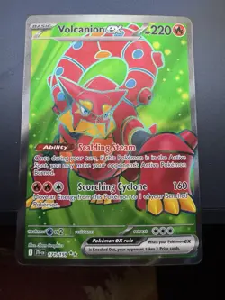 Volcanion ex #171/159 Pokemon 2025 Journey Together NM Full Art - Image 1