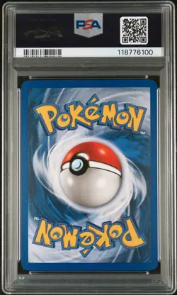 2002 OMANYTE POKEMON LEGENDARY COLLECTION #57 REVERSE FOIL PSA 8 - Image 2