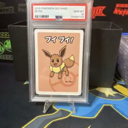 PSA 10 Eevee 2019 Old Maid Babanuki Promo Japanese Gem Mint Pokemon Card - Image 1