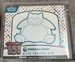 Pokemon Scarlet & Violet 151 Pokemon Center Elite Trainer Box PC ETB With Case - Image 1