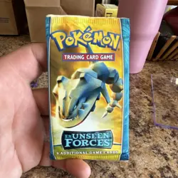 Pokemon EX Unseen Forces 2 Booster Packs Typhlosion and Steelix - Image 3