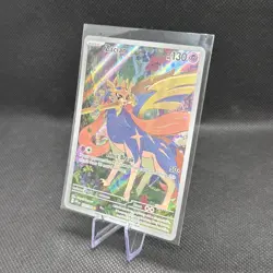 Pokemon TCG Zacian 100/094 Illustration Rare Phantasmal Flames Near Mint - Image 3