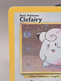 Clefairy 6/130 Holo Rare Base Set 2 Pokemon - Image 2