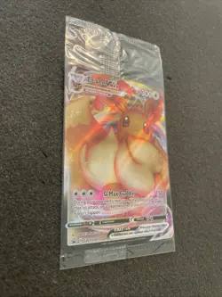 SEALED Eevee VMAX SWSH087 Black Star Promo Full Art Holo Pokemon TCG 2021 NM - Image 2