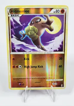 Pokemon TCG - Hitmonlee 58/95 Reverse Holo - Call of Legends LP - Image 1