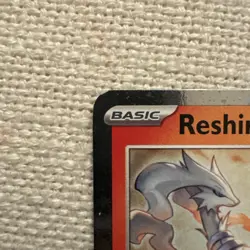 Reshiram 022/142 BENT CORNER Stellar Crown Stamped Cosmos Holo Promo Pokemon NM - Image 3