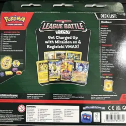 Pokemon Miraidon ex Regieleki V League Battle Deck FACTORY SEALED!!!! - Image 2