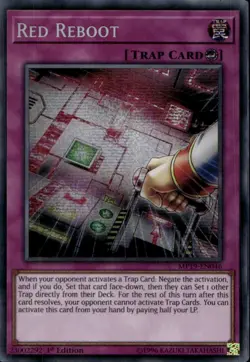 Red Reboot 1st Ed Prismatic Secret MP19-EN046 Yu-Gi-Oh! - Image 1