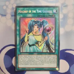 Yu-Gi-Oh: Mischief Of The Time Goddess (Shadows In Valhalla)(Secret Rare) - Image 1