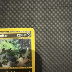 Pokemon TCG Expedition Base Set Tyranitar Holo Card 29/165 - Image 3