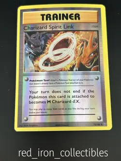 Charizard Spirit Link 75/108 NM Reverse Holo Uncommon XY Evolutions Pokemon Card - Image 1