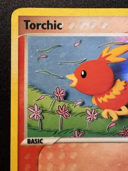 Torchic 65/100 EX Crystal Guardians Pokemon Card Reverse Holo Foil Rare HP - Image 3