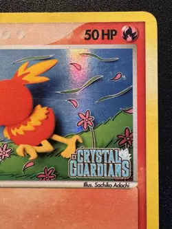 Torchic 65/100 EX Crystal Guardians Pokemon Card Reverse Holo Foil Rare HP - Image 4