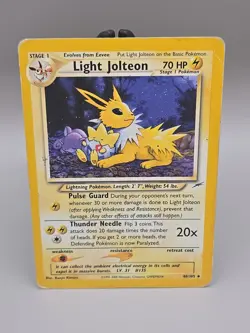 LIGHT JOLTEON - 48/105 - Neo Destiny - Uncommon - Pokemon Card - Image 1