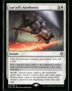Commander Legends: Battle for Baldur's Gate #30 Lae'zel's Acrobatics - Image 1