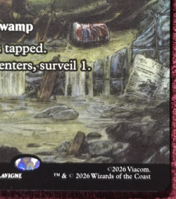 Undercity Sewers (Borderless) 0020 (M) MTG Teenage Mutant Ninja Turtles (PZA) - Image 4