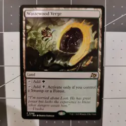 x1 Wastewood Verge DFT Aetherdrift MTG 268 RARE M/NM 1x - Image 1